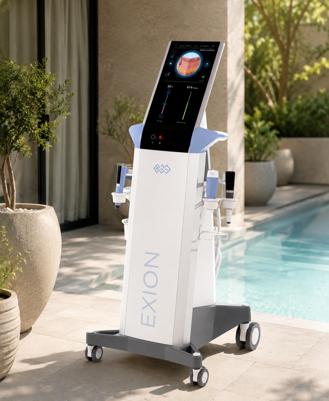 Advanced wellness technology at Elena Med Spas — electromagnetic therapy and precision diagnostics